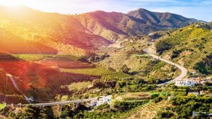 Best scenic routes in Malaga with your rental car
