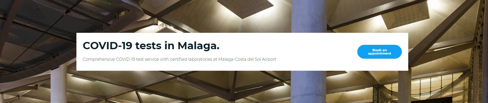 Covid Test centre Malaga airport
