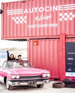 Malaga drive-in cinema – Watch classic movies fron your car