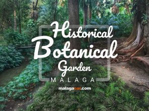 Historical Botanical Garden La Concepción in Malaga