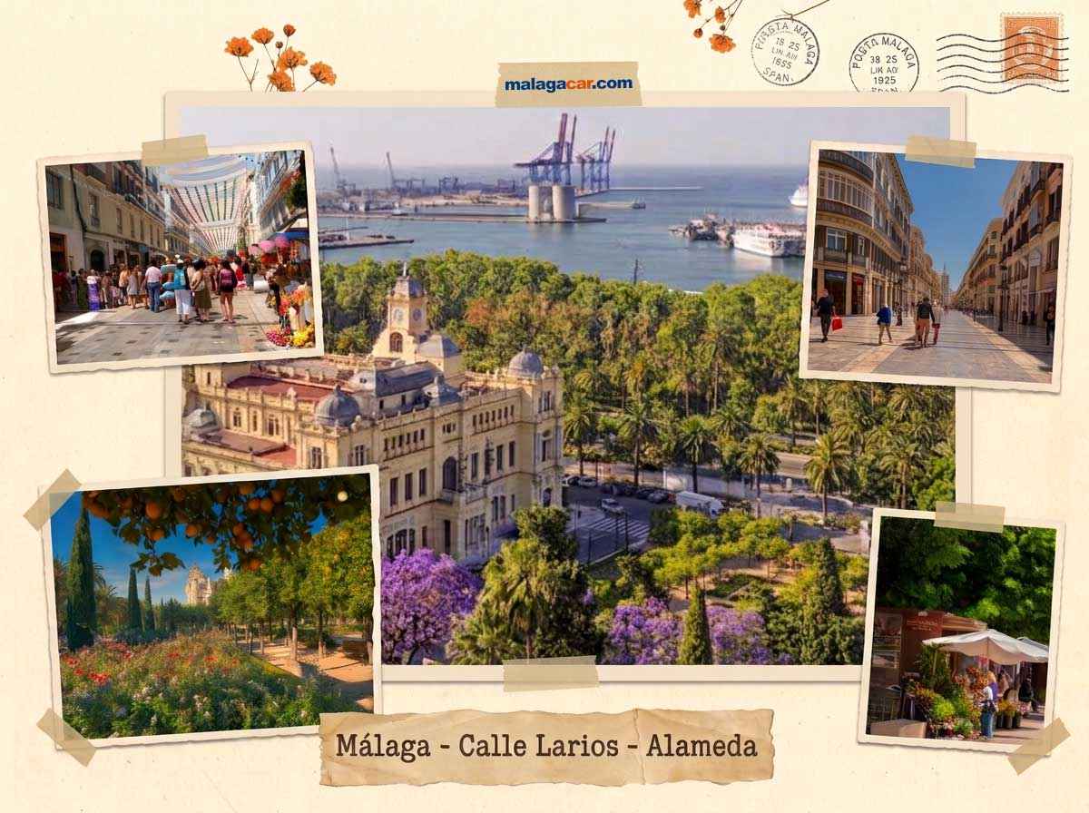 Calle Larios and Alameda Principal