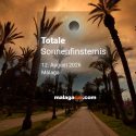 Sonnenfinsternis Málaga 2026