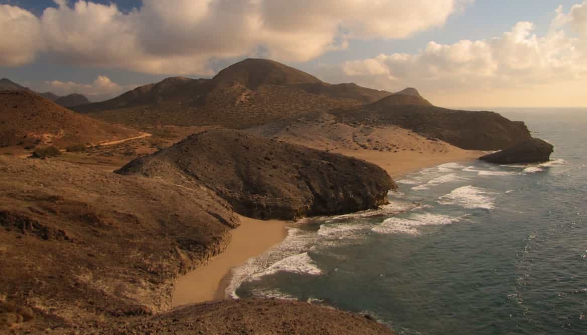 Playa de Mónsul en Cabo de Gata