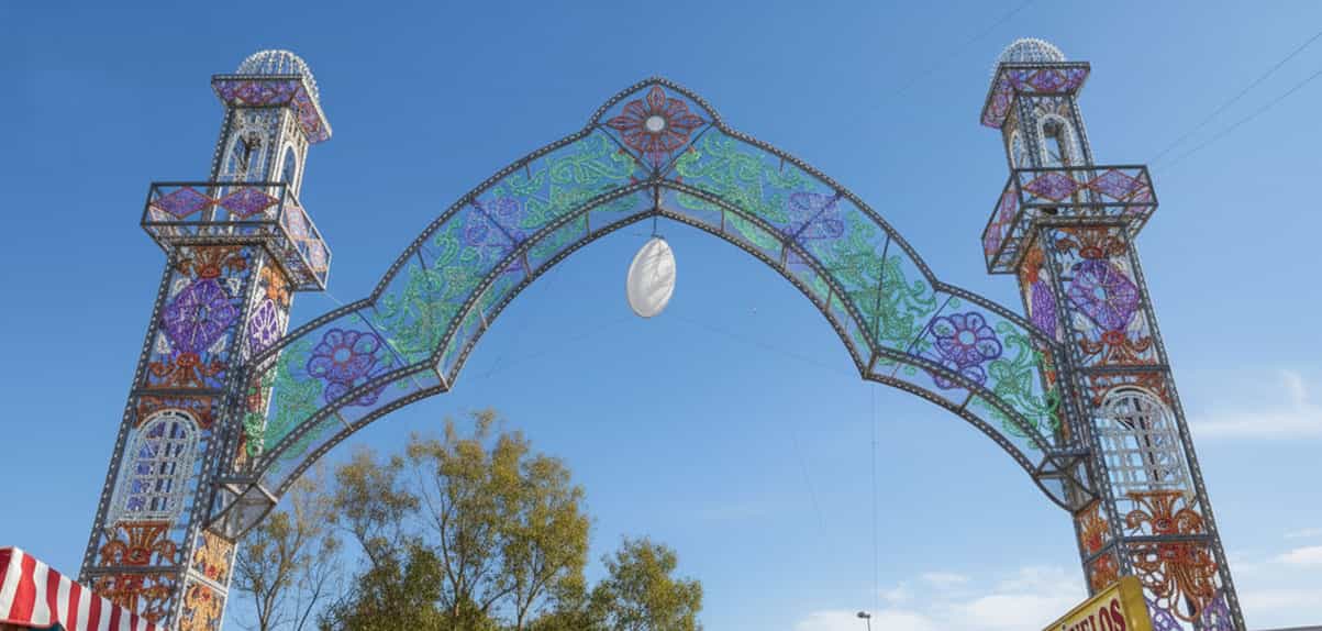 Entrance to the Conil Fair