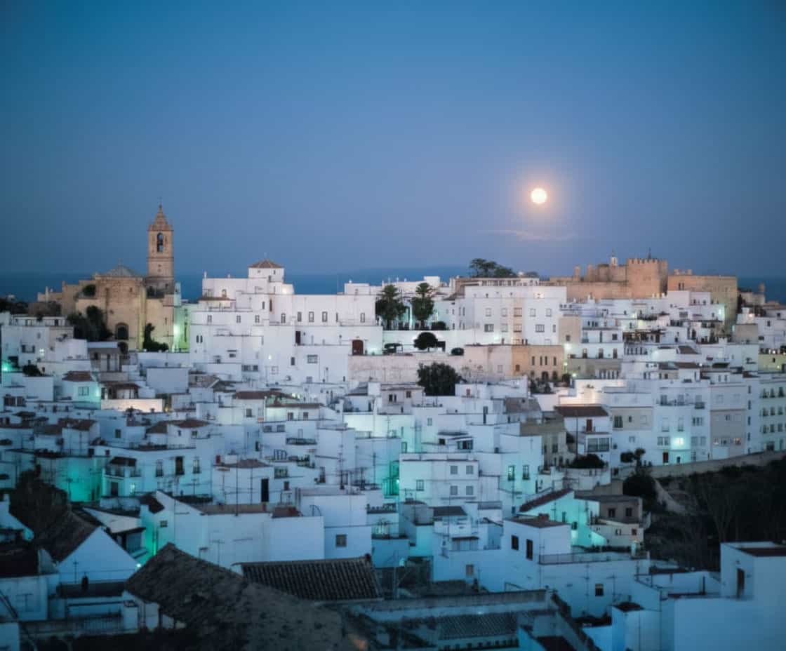 Vue panoramique sur Conil de la Frontera