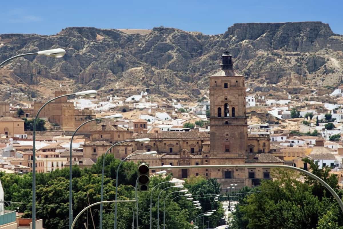 Guadix, dorpen in Granada