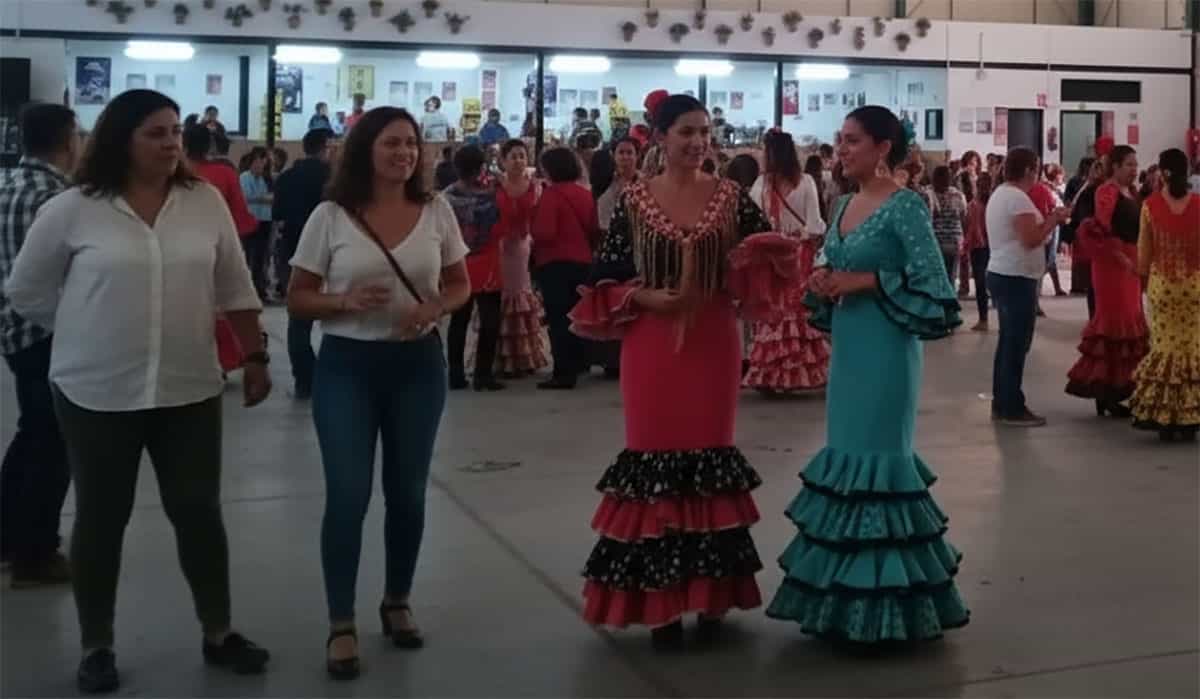 Caseta tent at Olvera Fair