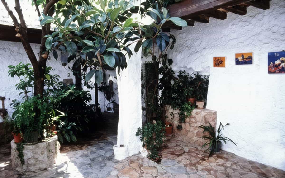 Interior de una casa típica en Paterna de Rivera