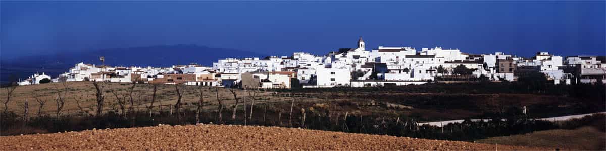 Vista panorámica de Paterna de Rivera
