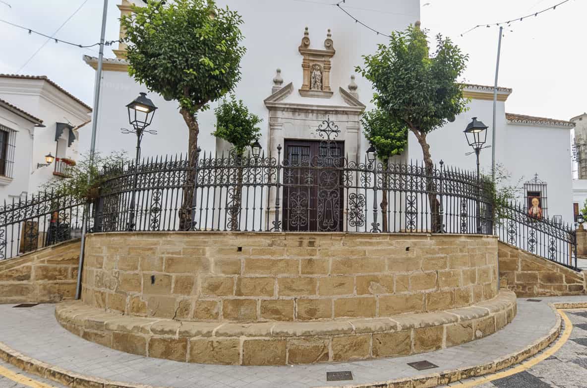 The Iglesia La Coronada church in the historic centre of San Roque