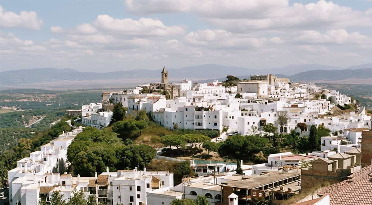 Aerial view of Vejer de la Frontera