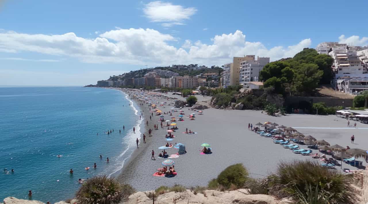 Beach in Velilla, Costa Tropical