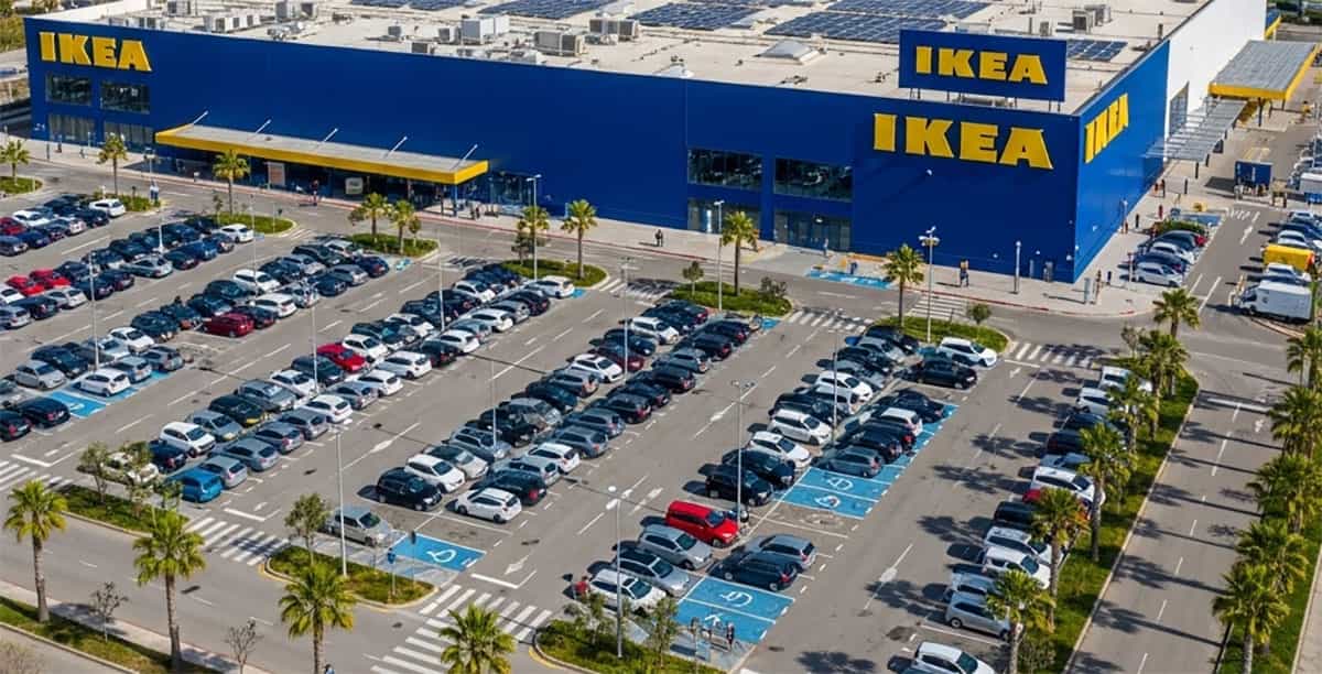 Fachada de IKEA Málaga