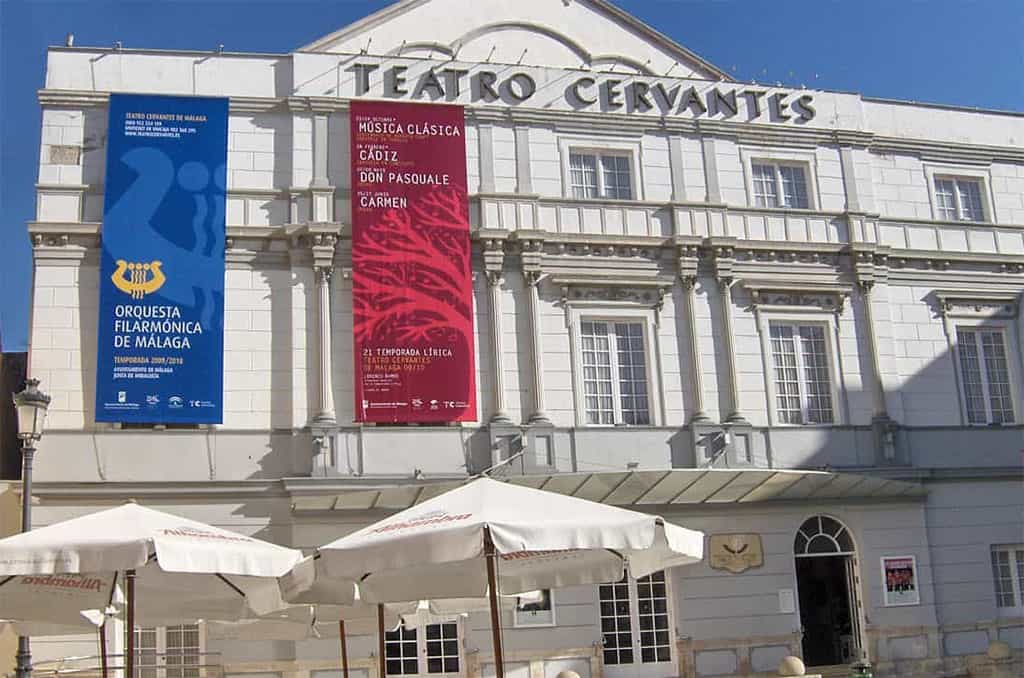 Teatro Cervantes Málaga – Hauptfassade