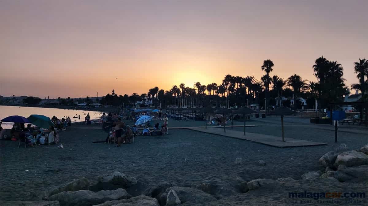 Beach in Torre del Mar