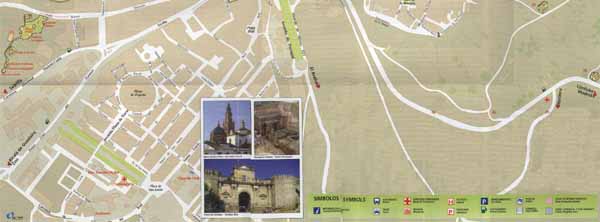 Mapa de Carmona en Sevilla