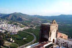 Alora overview from church