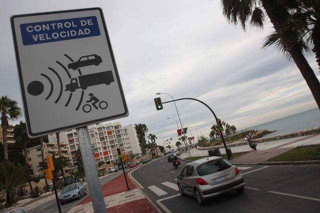 Flitspalen in Málaga