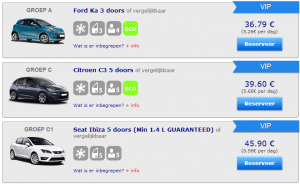 Haal al het voordeel uit uw Malagacar.com Klantenmenu!