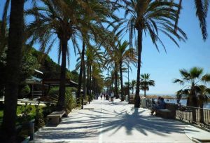 Strandwandeling – Strandpromenades in Málaga