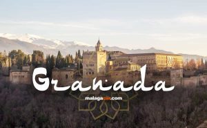 Granada, de betoverende stad, vanuit Málaga