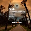 Zonsverduistering in Málaga