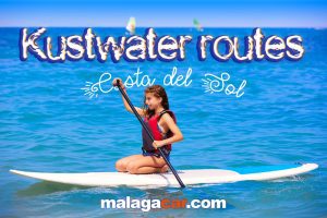 Waterroutes aan de Costa del Sol voor Peddelsurf & Kajak