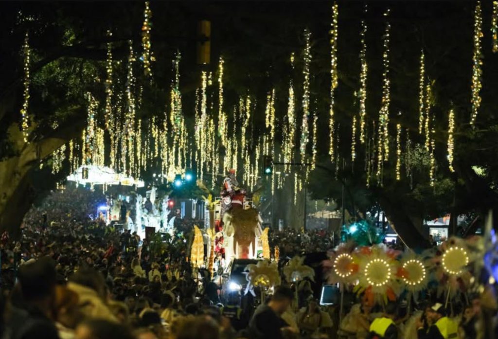 cabalgata de los Reyes Magos de Málaga