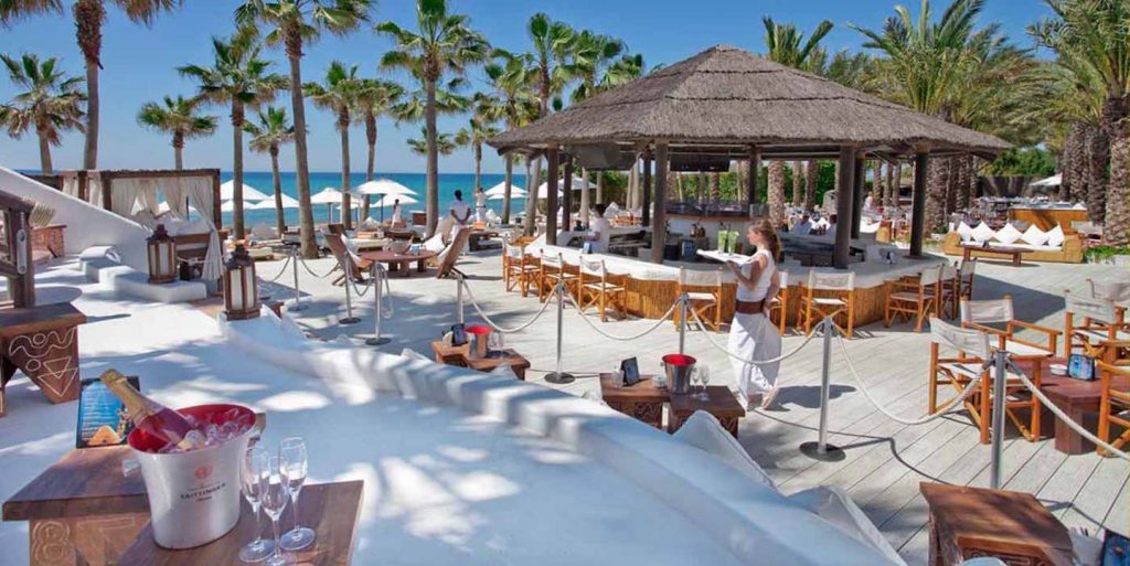 Nikki Beach, mejores Clubes de Playa Costa del Sol