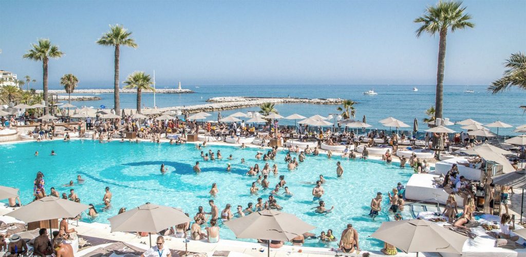 Ocean Club, mejores Clubes de Playa Costa del Sol