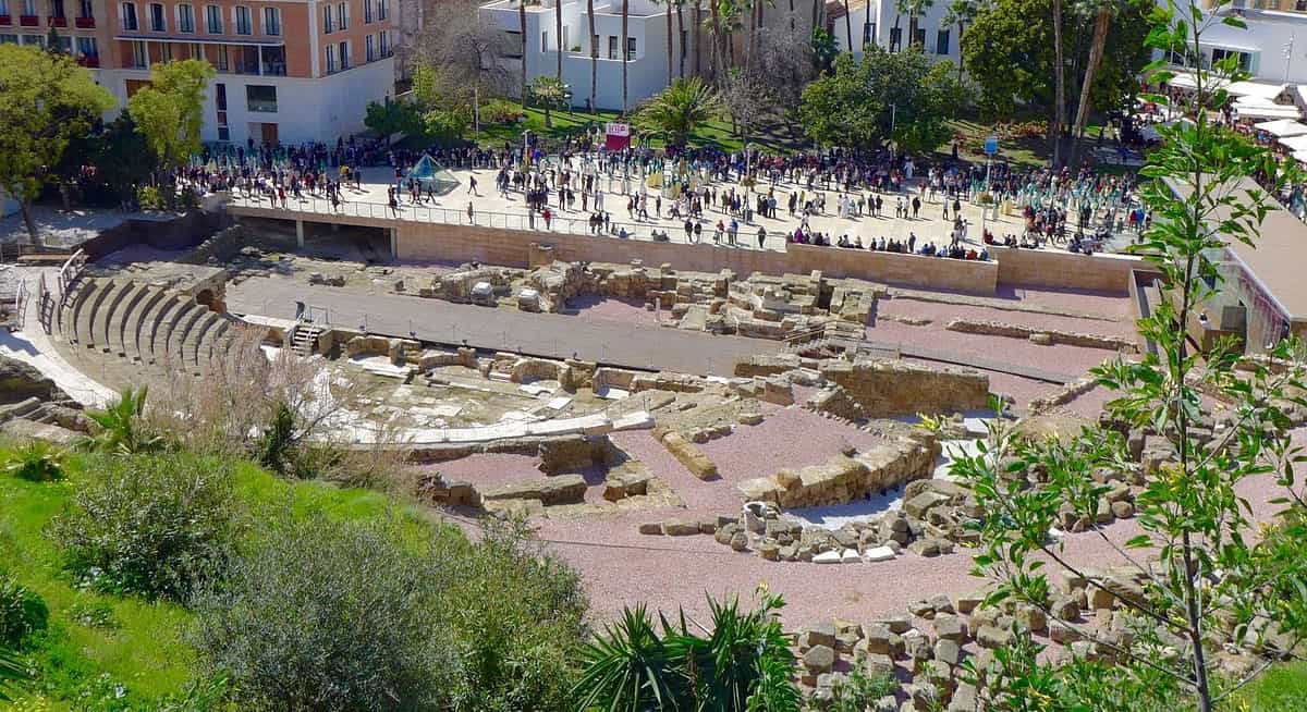 Teatro romano en Malaga