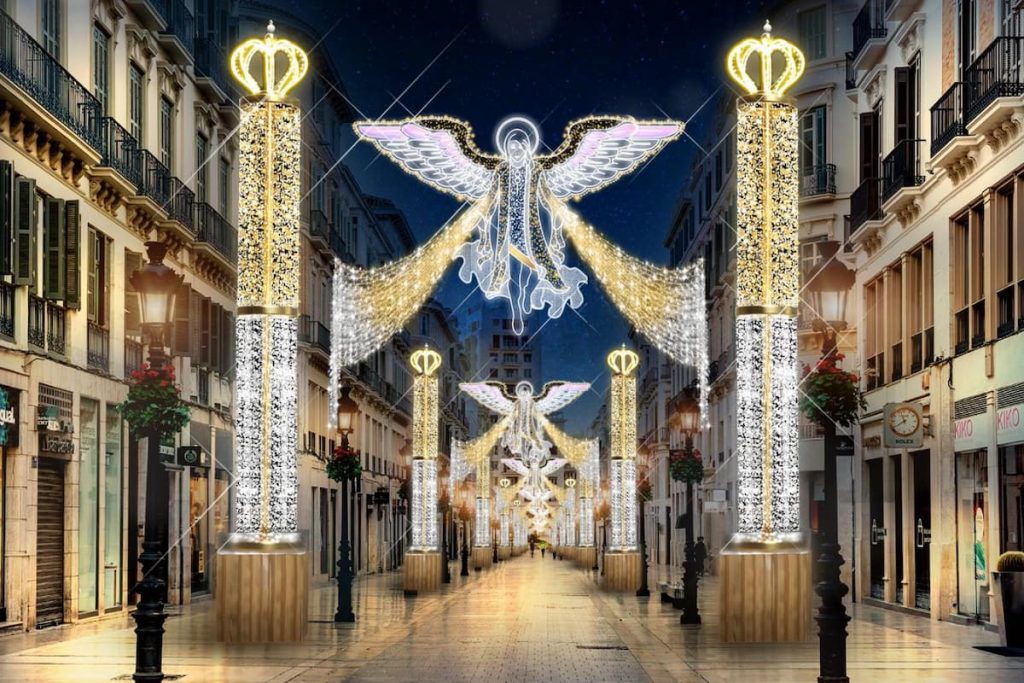 luces navidad calle larios 2023