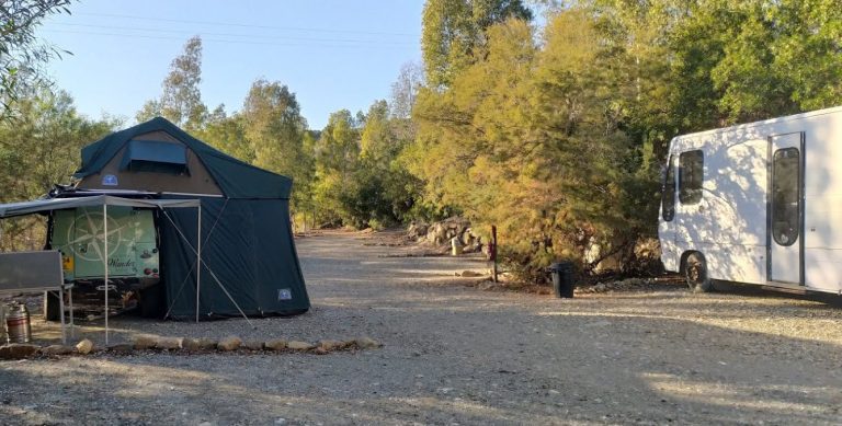 Vista de Camping en Pizarra
