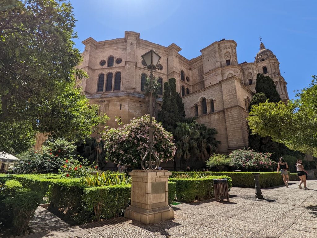 Malaga Cathedral Gardens