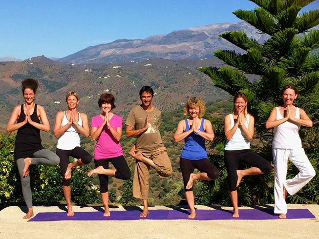 Yoga Retreats in Málaga, gesunder urlaub Málaga