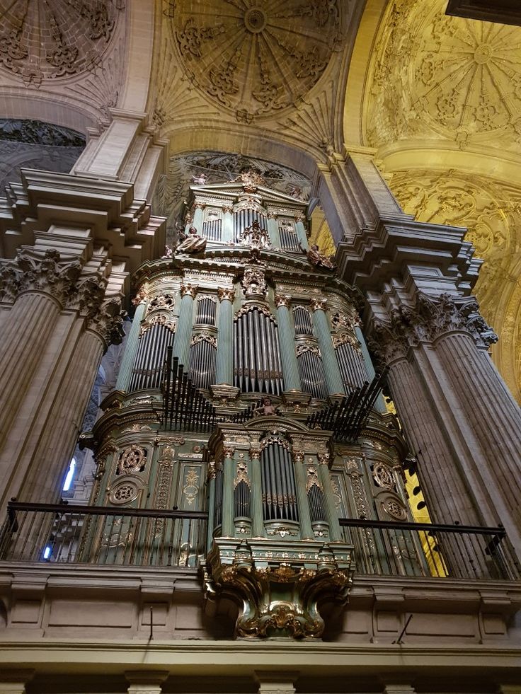 málaga cathedral organ concert 