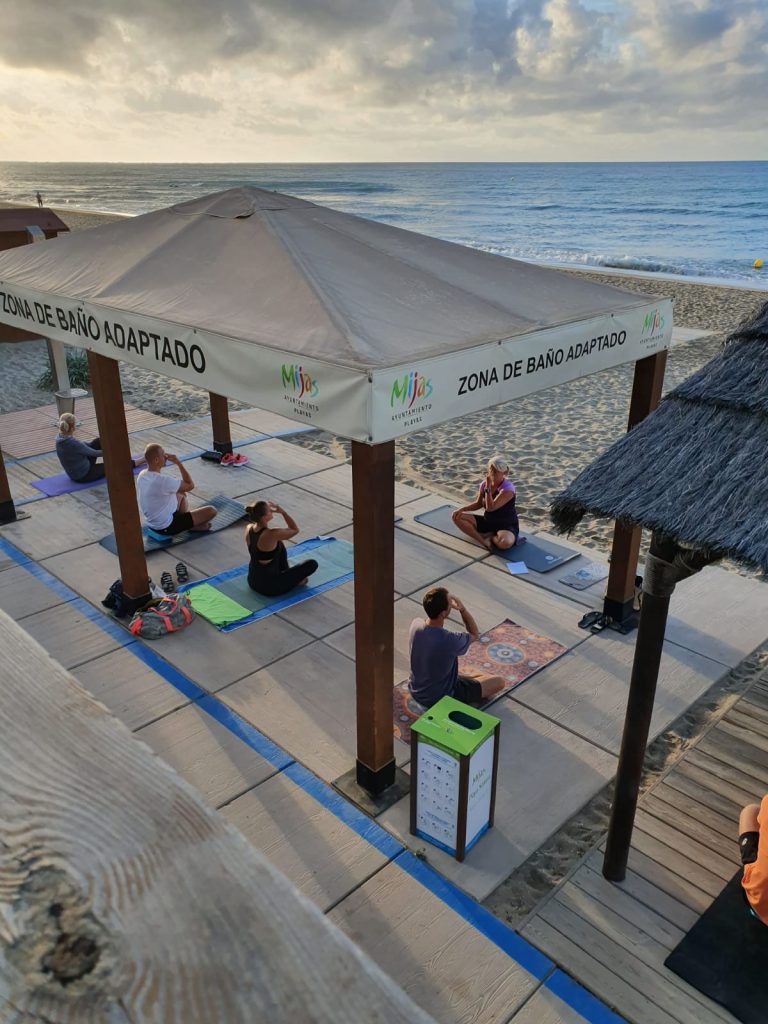 Beach Yoga Foto Valentina