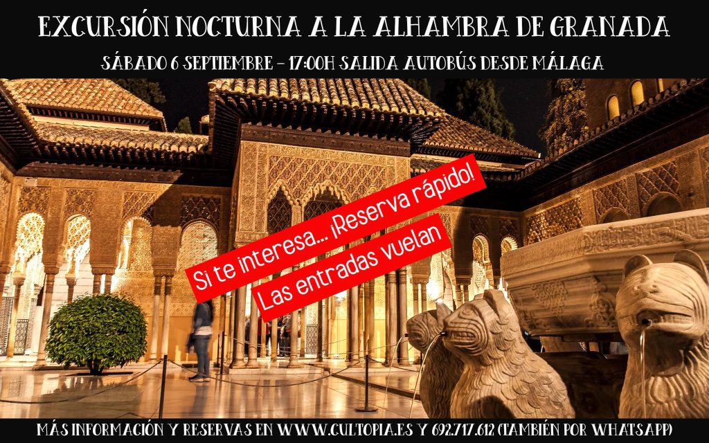 Excursión nocturna a la Alhambra - Granada