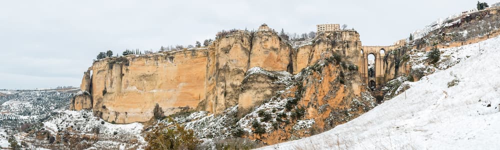 Ronda con nieve