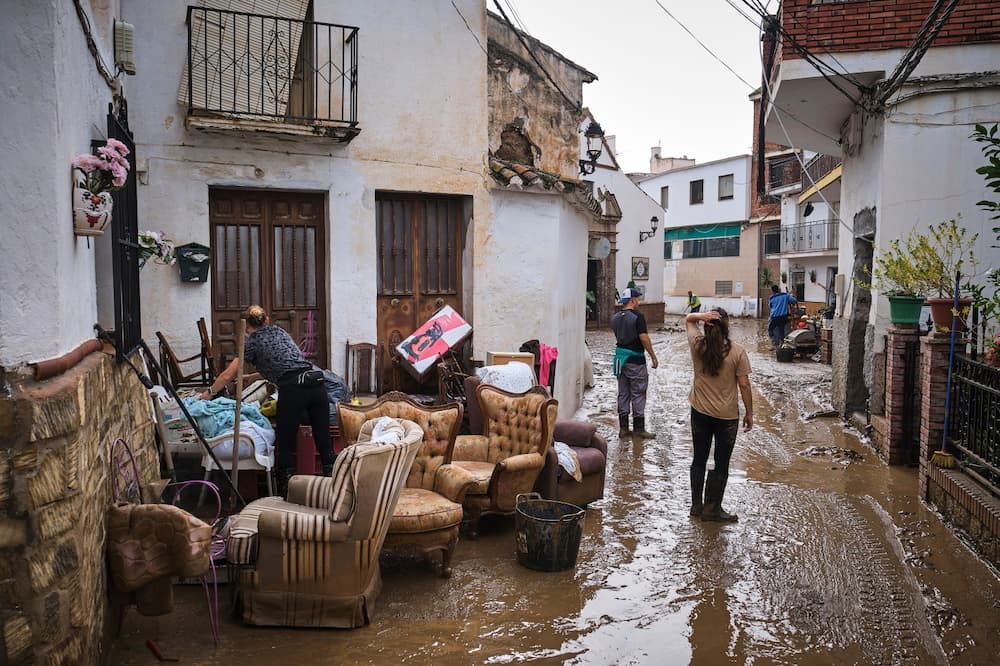 Benamargosa en Málaga después de la DANA