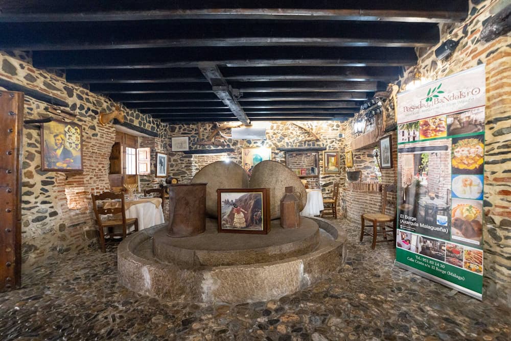 Posada El Bandolero El Borge. Museum Restaurants in Malaga
