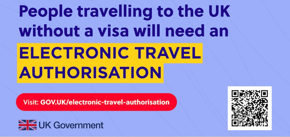 Autorización electrónica de viaje para viajar a Reino Unido