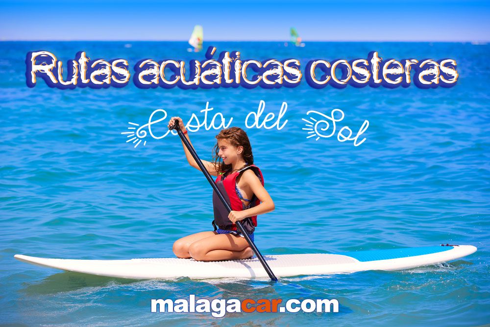 Rutas acuáticas en la Costa del Sol