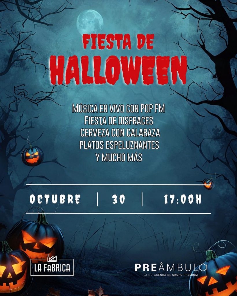 Halloween Party La Fábrica - Málaga
