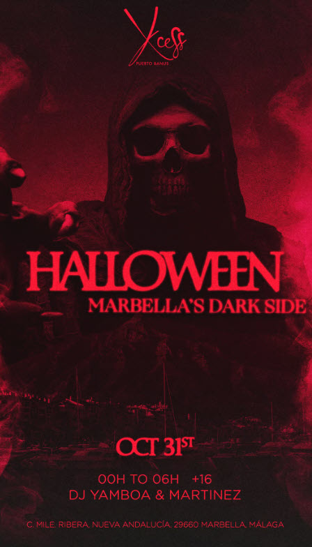 Halloween en Xcess Puerto Banús (Marbella)